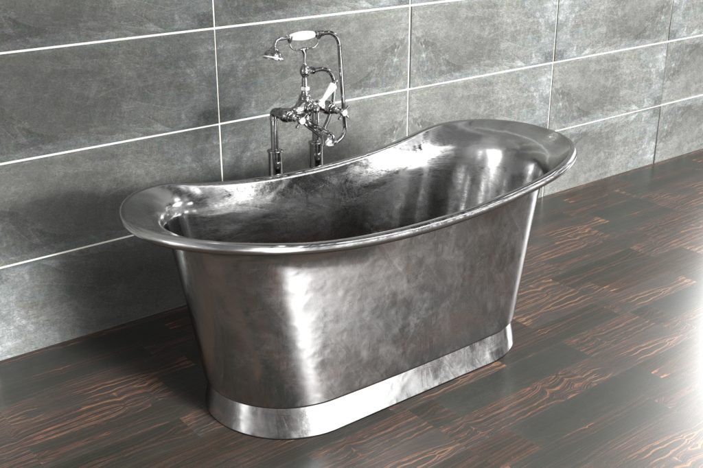 Tin Bateau Bath