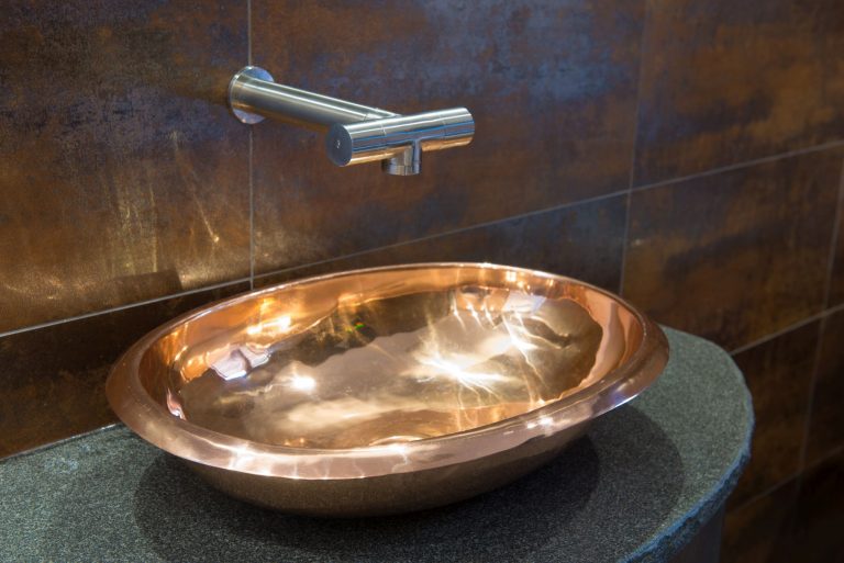 Copper Corana Basin with Copper Interior