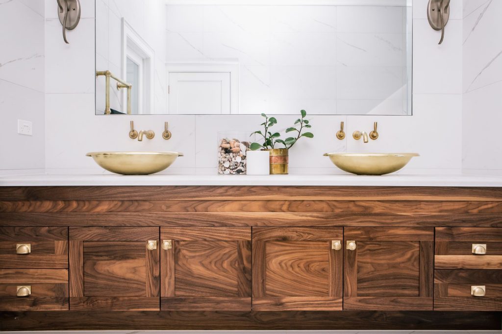 Brass Corana Basin with Brass Interior