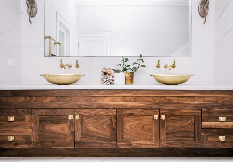 Brass Corana Basin with Brass Interior
