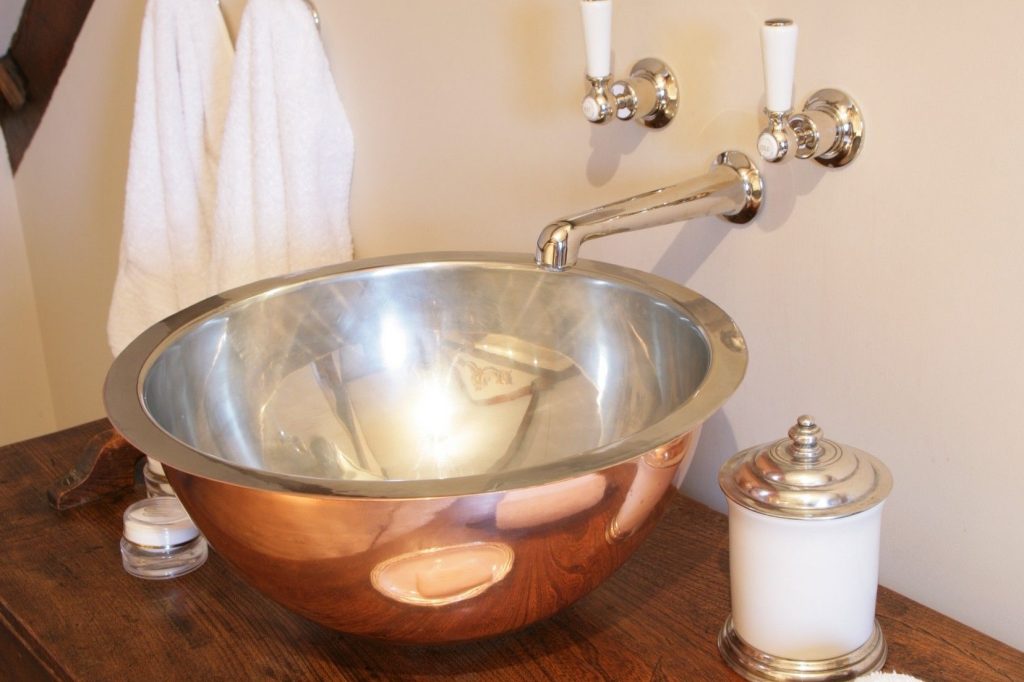 Copper Gyrus Basin with Nickel Interior