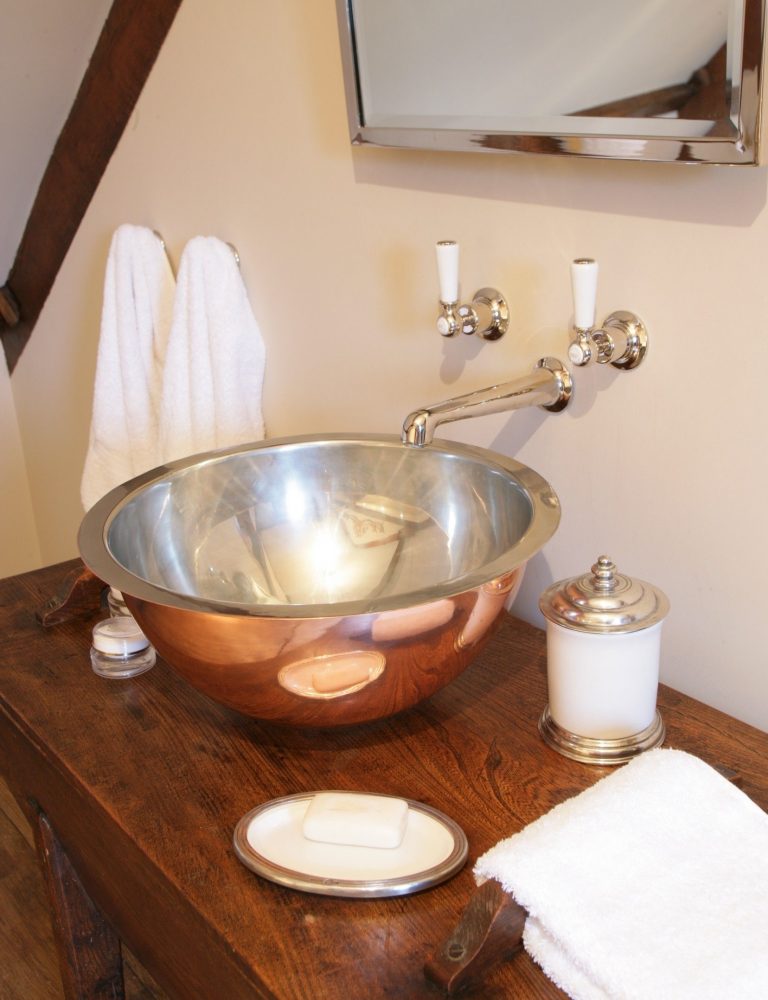 Copper Gyrus Basin with Nickel Interior