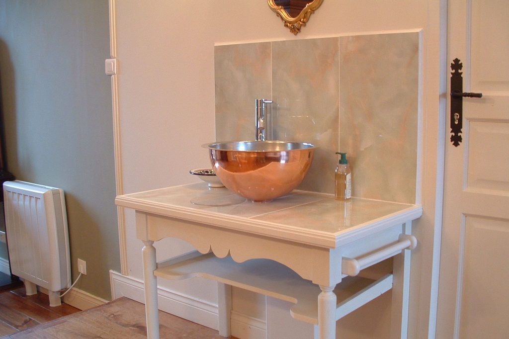 Copper Gyrus Basin with Tin Interior
