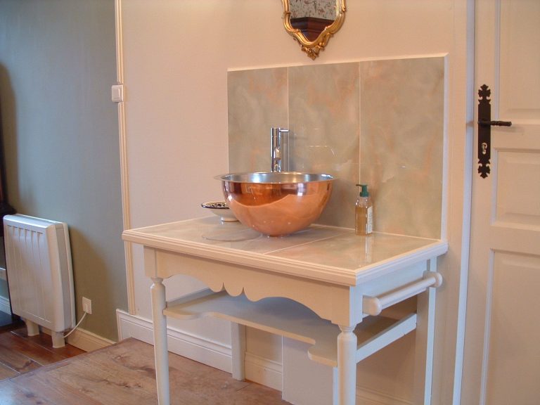 Copper Gyrus Basin with Tin Interior
