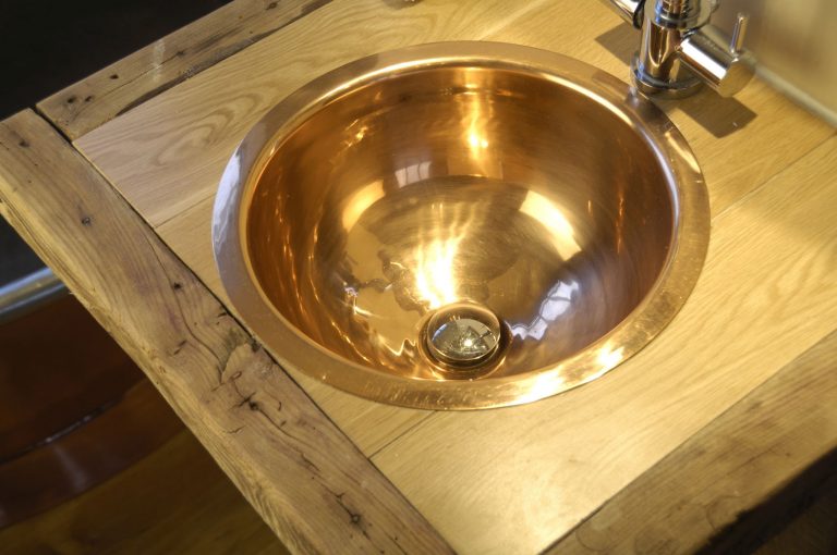 Copper Gyrus Basin with Copper Interior