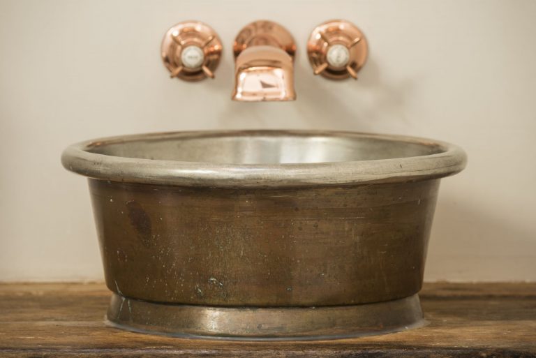 Patina Rotundus Basin with Brushed Nickel Interior
