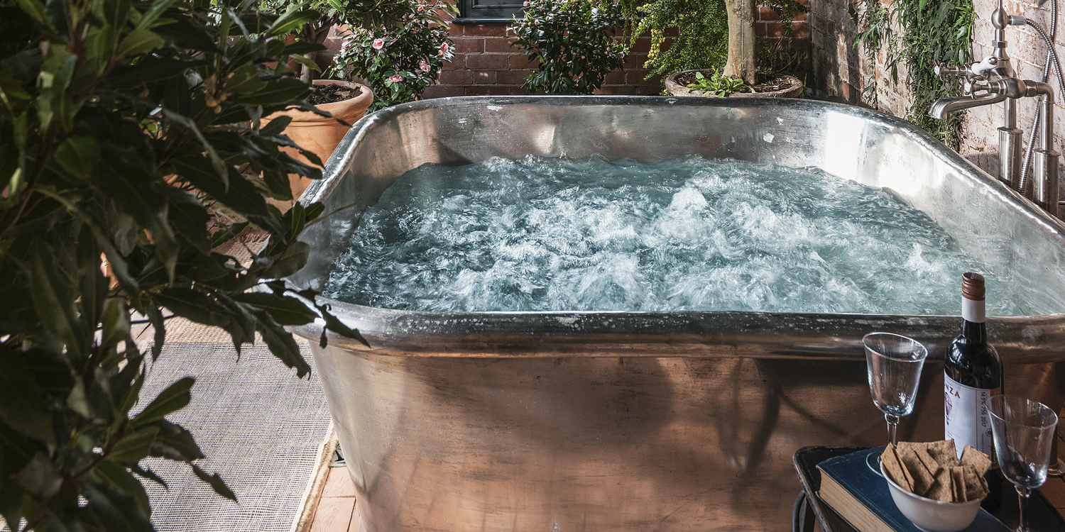 Copper Outdoor Bath and Ice Bath